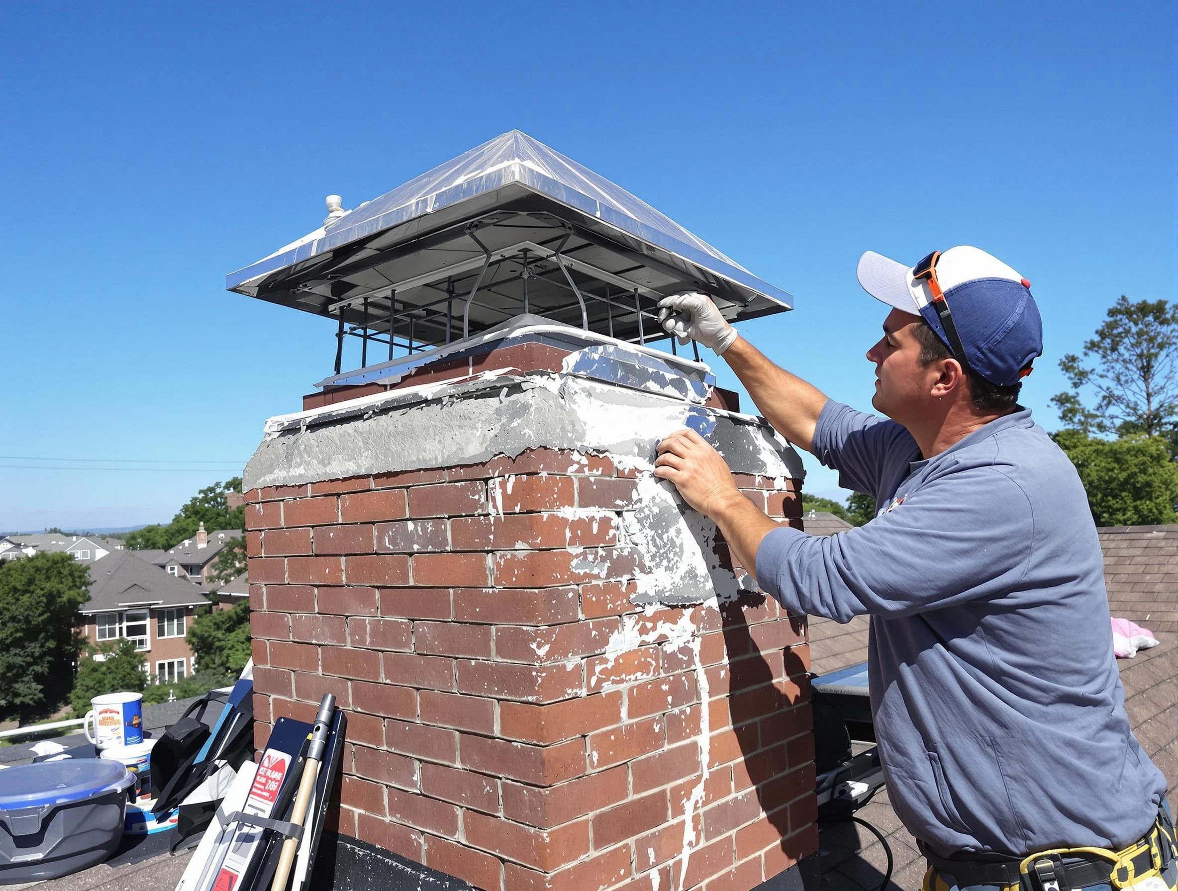Chimney Crown Services service in Argo, AL